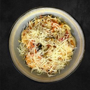 Лапша с морепродуктами